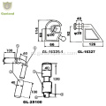 Tipper Truck Tailgare Swing Hinge Kit 27 мм хвостовика